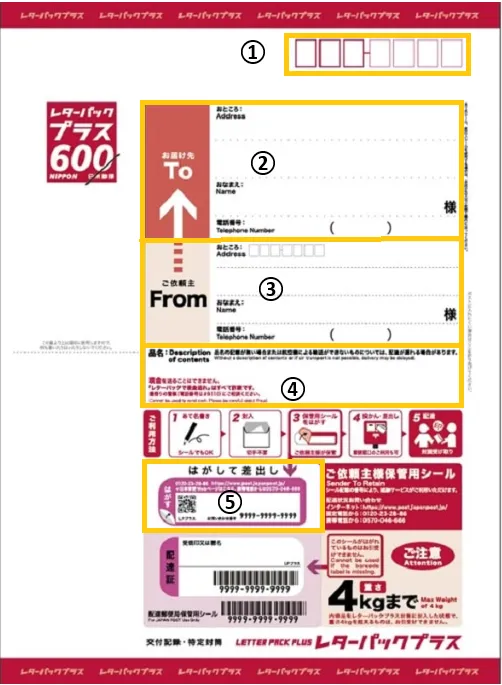 レターパックライトとプラスの書き方見本！ビジネス用や局留め時も紹介